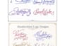 design a real handwritten signature logo with a video tutorial